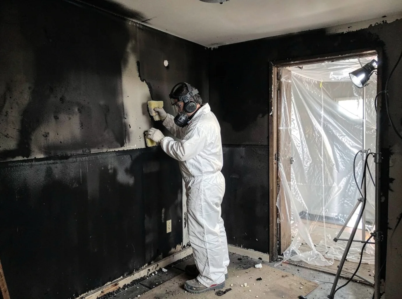 Fire Damage Restoration company in Etna, WY